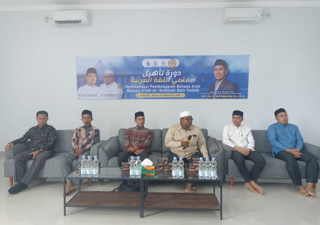 Tingkatkan Mutu Guru, Dayah Ruhul Qurani Daurah Bahasa Arab