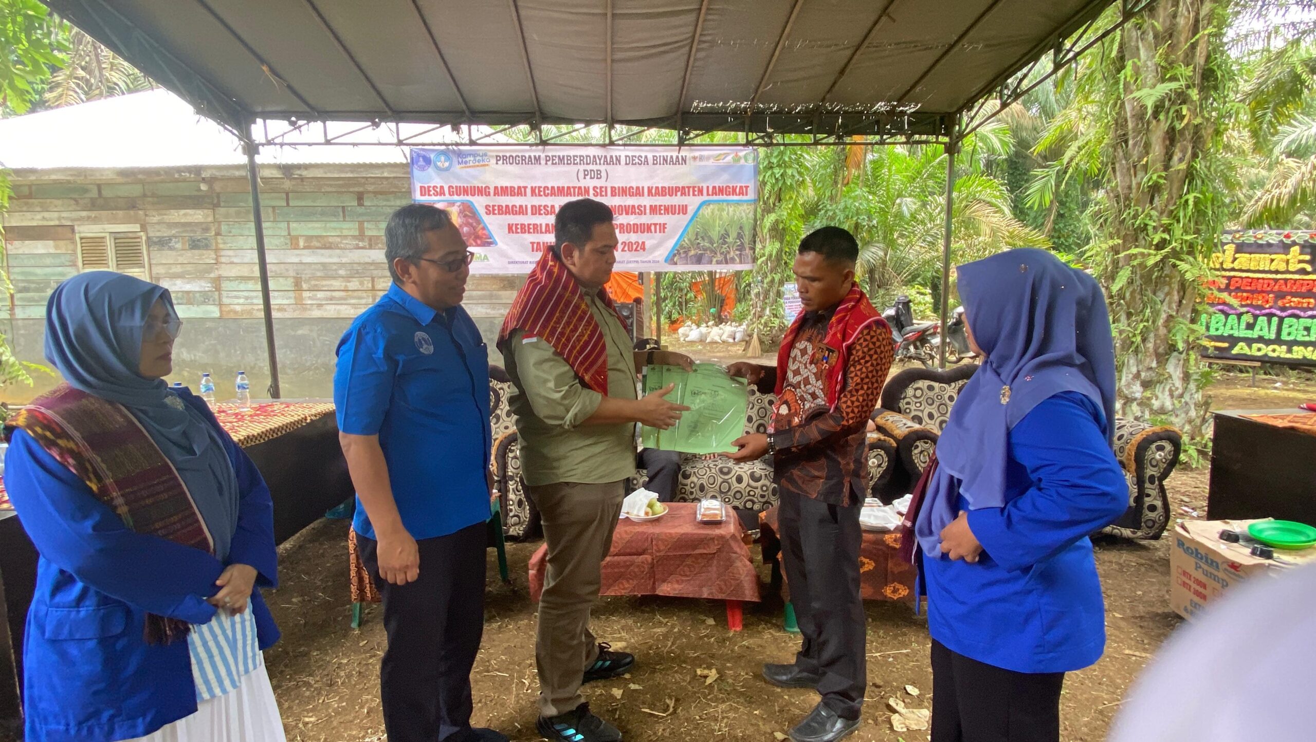 Tim PDB UMA Gelar Pembinaan Poktan Dan Bumdes Gunung Ambat