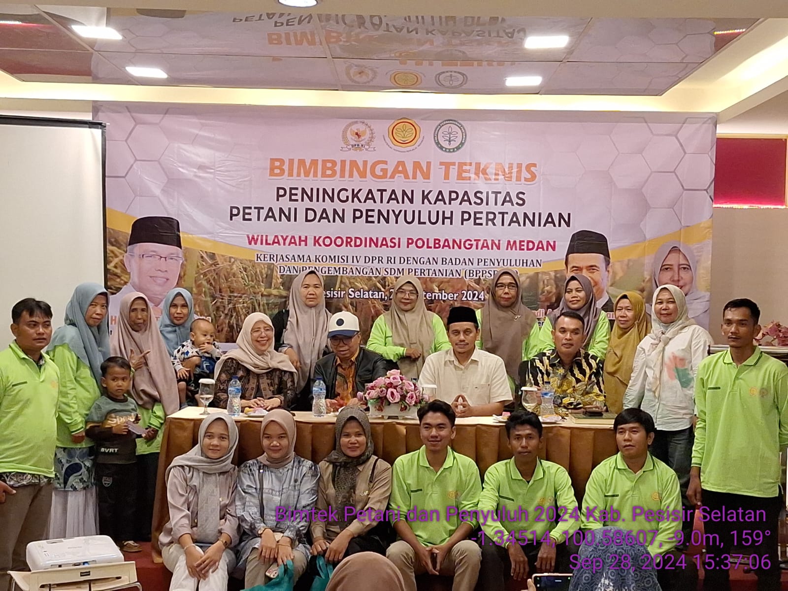 Dorong PAT, Kementan Bersama DPR RI Gelar Bimtek Petani Dan Penyuluh