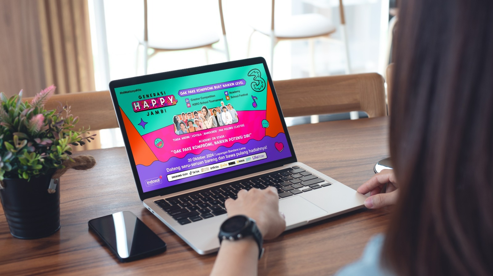 Generasi Happy Tri 2024 Dimulai, Gen Z Siap Unjuk Kreativitas Digital!