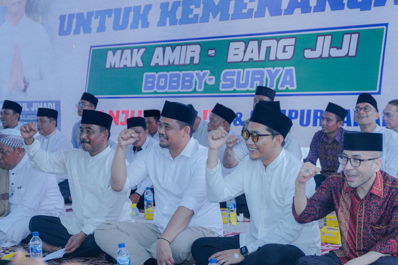 Masyarakat Langkat Deklarasi Dukung Bobby Di Pilgubsu 2024