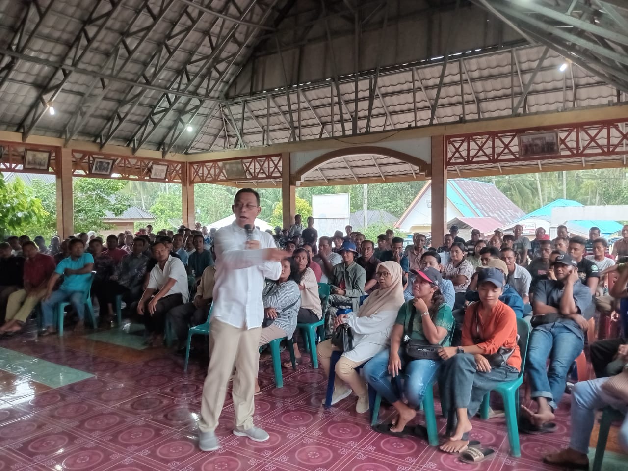 Tolak Lanjutkan SiLPA, Warga Tantom Angkola Siap Bagusi Tapsel