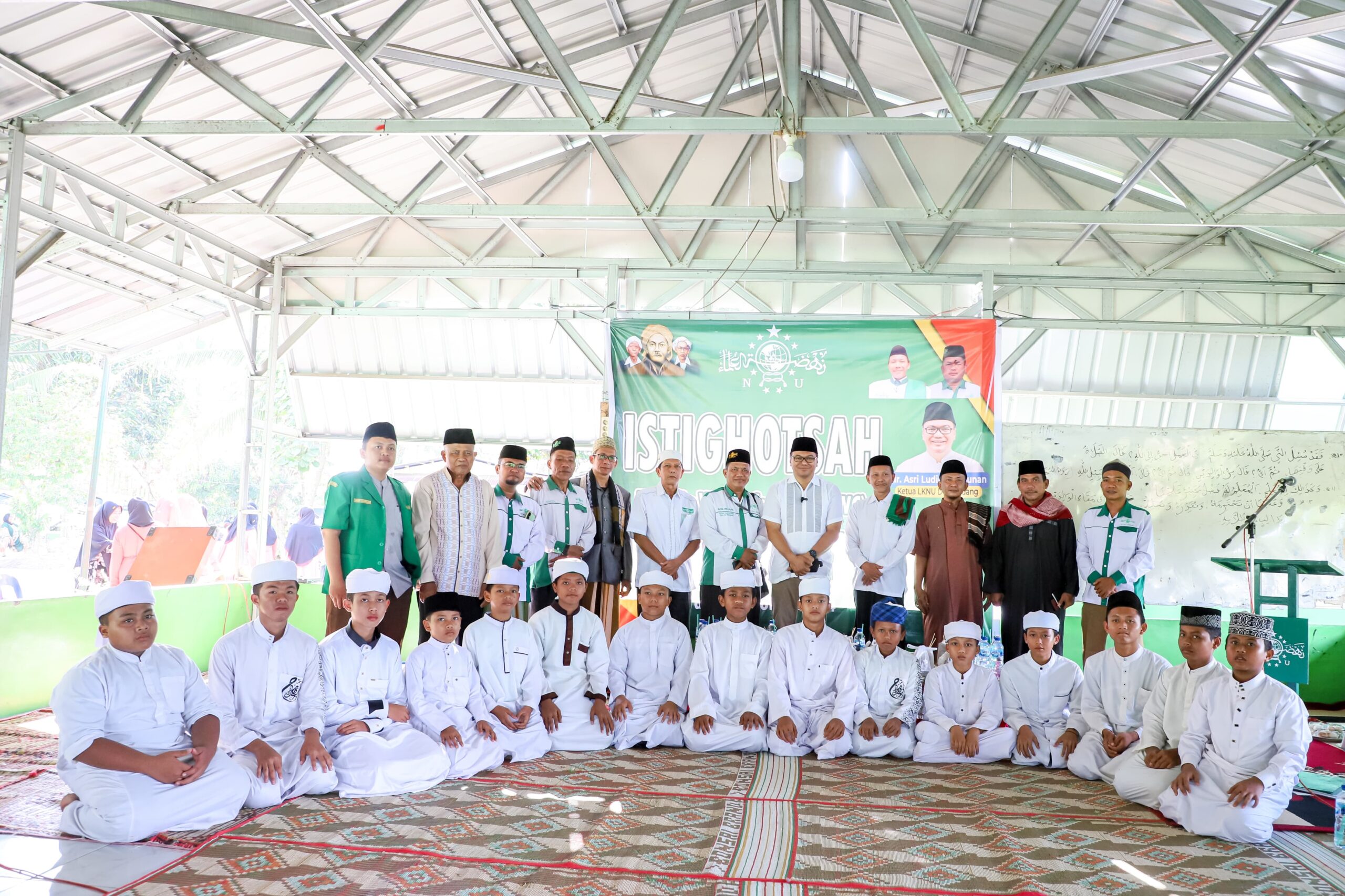 MWC NU Sunggal Gelar Istighosah, Doakan Asri Ludin Tambunan