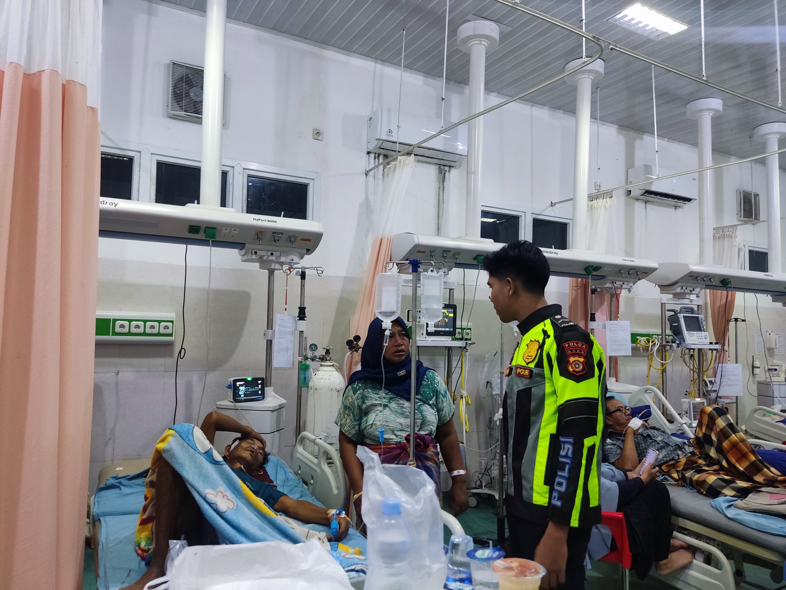 Satlantas Simeulue Gercep, Korban Diduga Tabrak Lari Warga Sineubuk