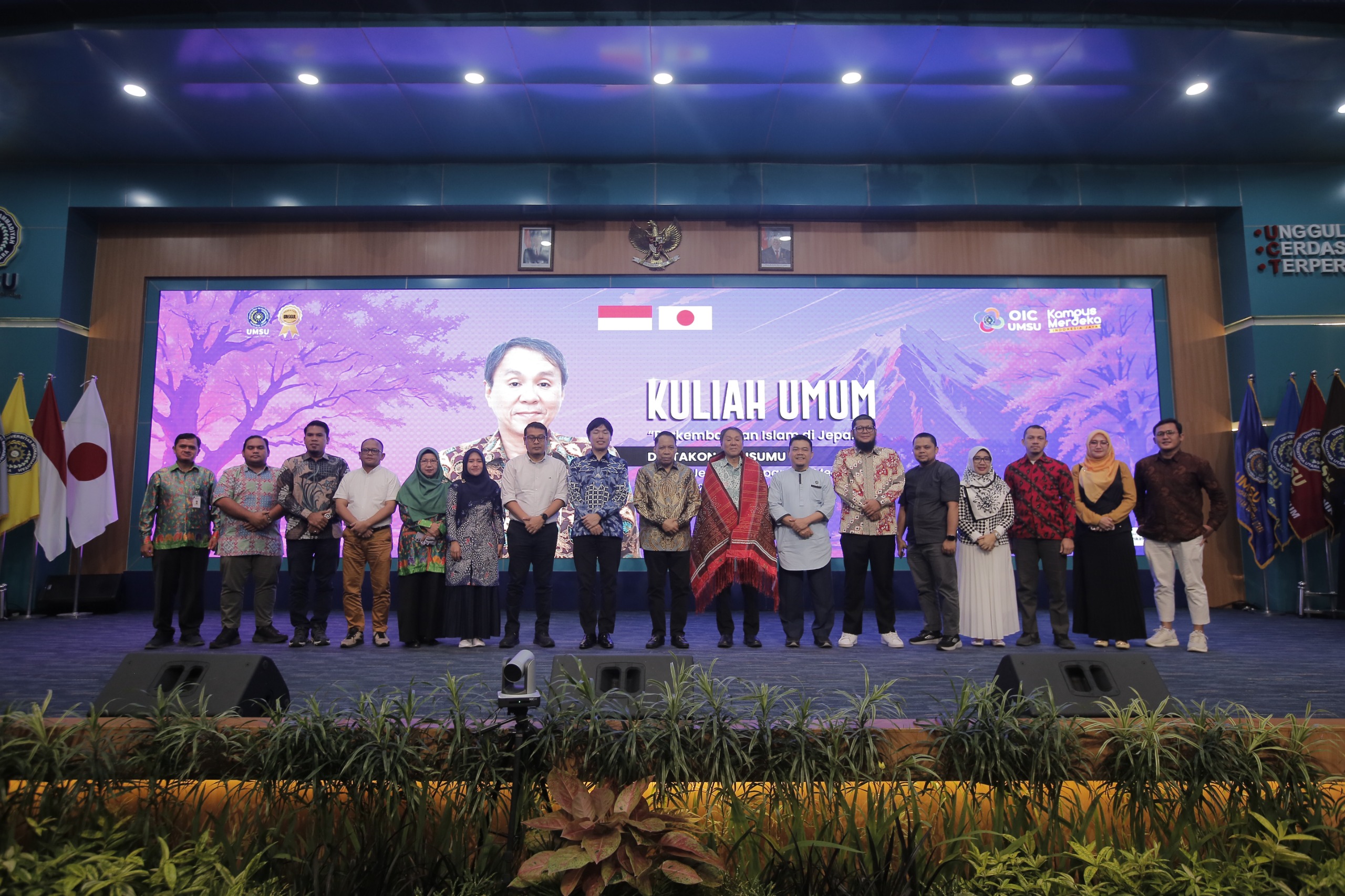 Konjen Jepang Paparkan Perkembangan Islam Dan Beasiswa Di UMSU