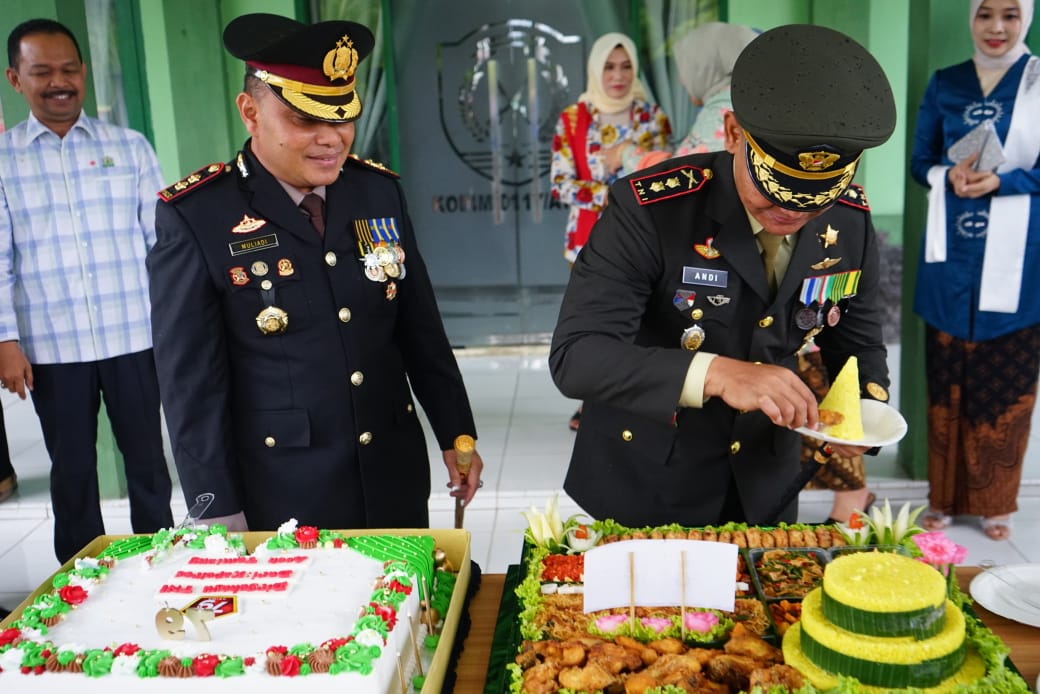 Dandim Aceh Tamiang Dapat Kejutan Dari Kapolres
