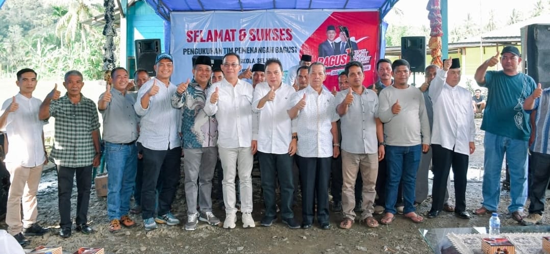 Warga Angkola Selatan Siap Menangkan Paslon No.1 BAGUSI Tapsel