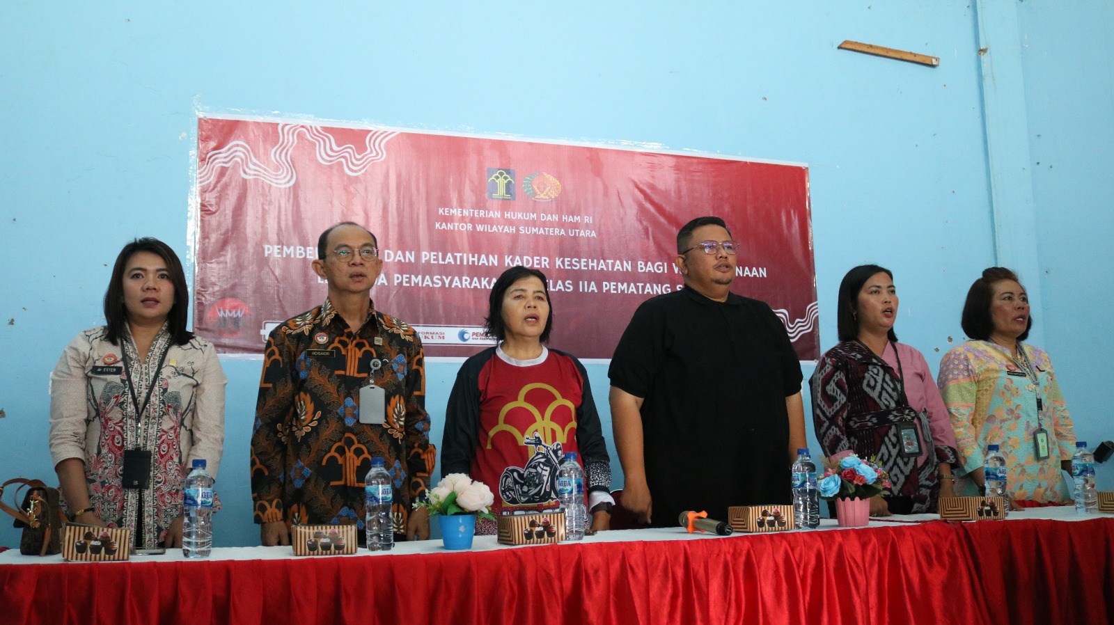 Lapas Kelas IIA P. Siantar Latih 37 WBP Jadi Kader Kesehatan
