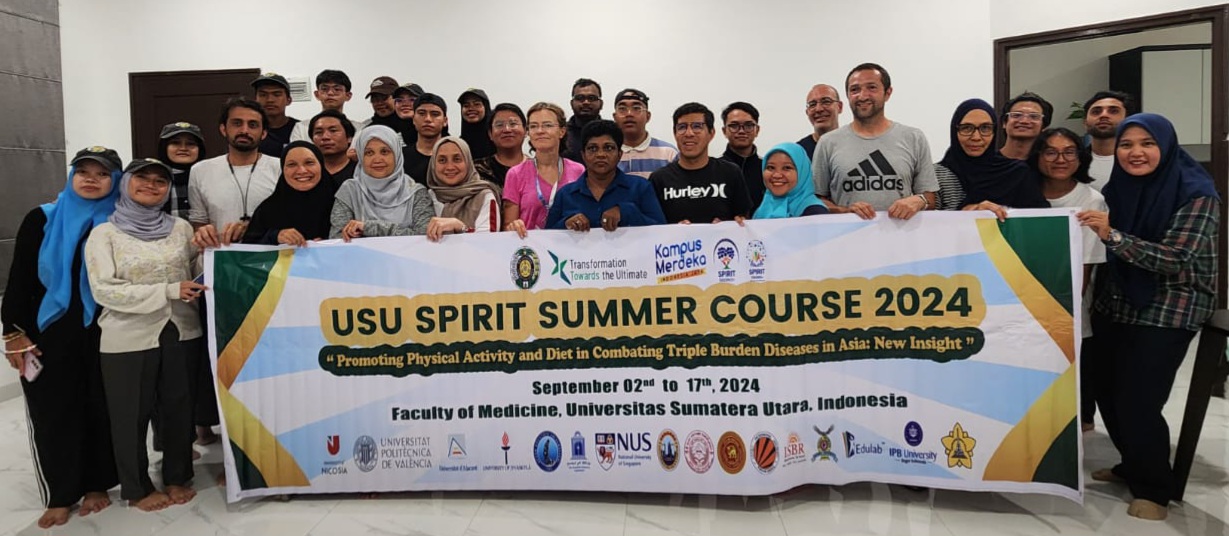 USU Gelar SPIRIT Summer Course 2024, Fokus Pada Pencegahan Tiga Beban Penyakit Di Asia