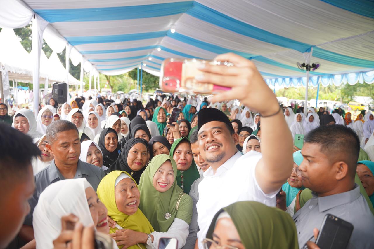 Bobby Nasution Akan Bereskan Jalan Rusak Parah Di Hamparan Perak