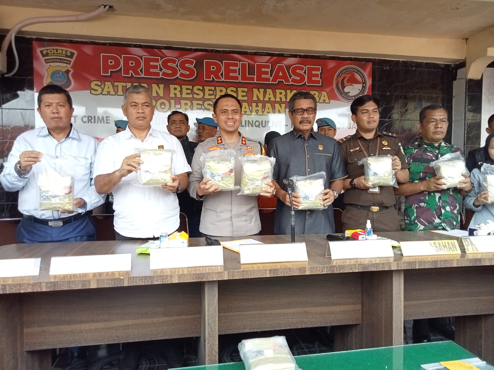 Polres Asahan Kembali Amankan 10 Kg SS