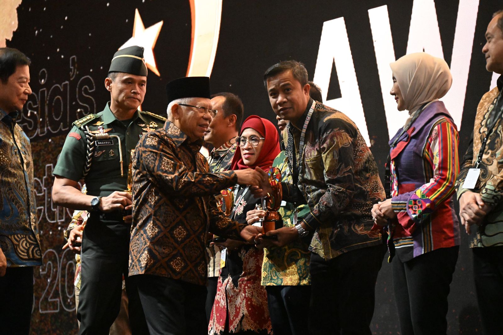 Wapres RI Apresiasi Pj Wali Kota Tebingtinggi Atas Penghargaan SDGs Action Awards 2024