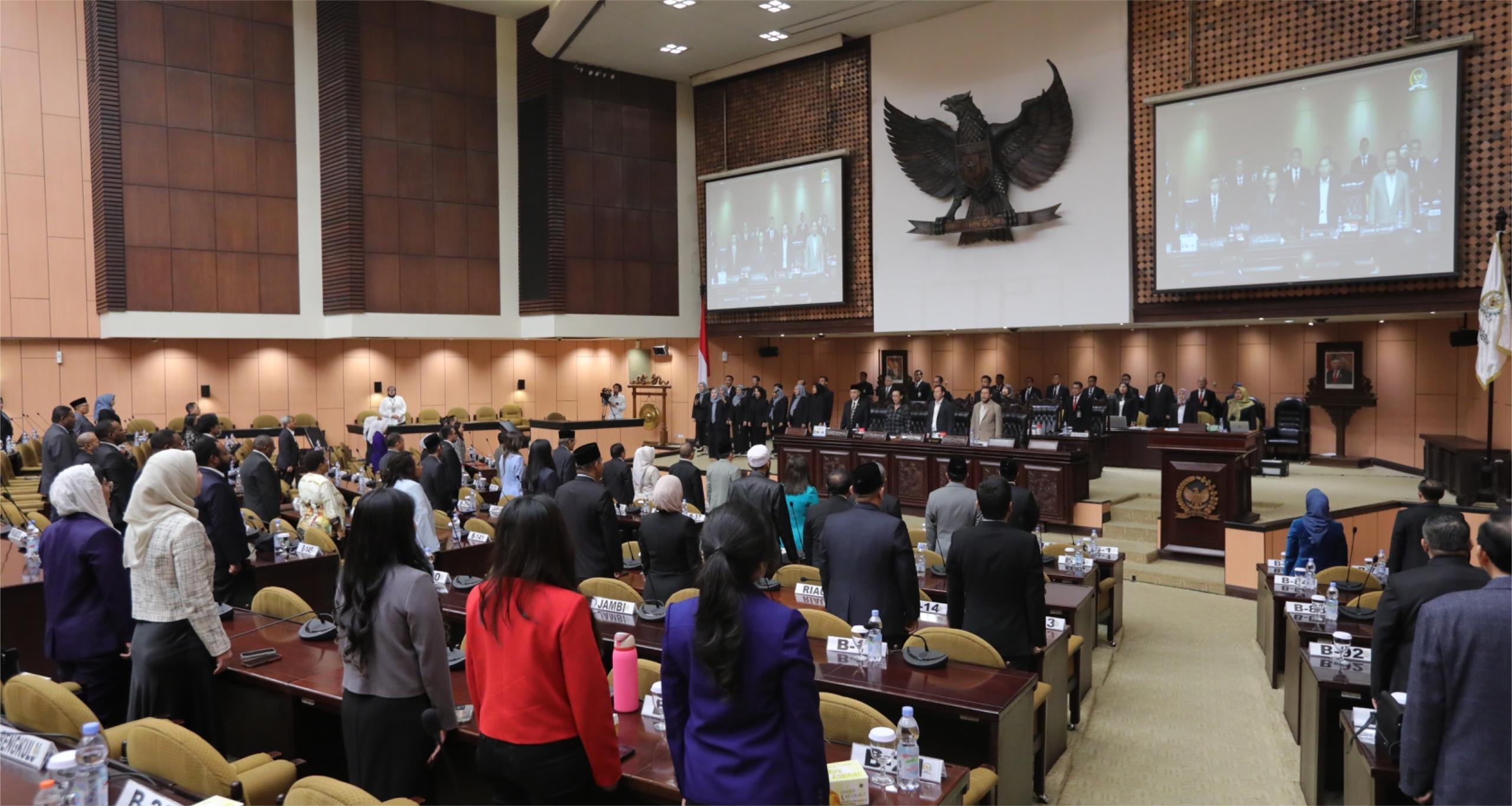 Alat Kelengkapan DPD RI Tahun Sidang 2024-2025 Disahkan