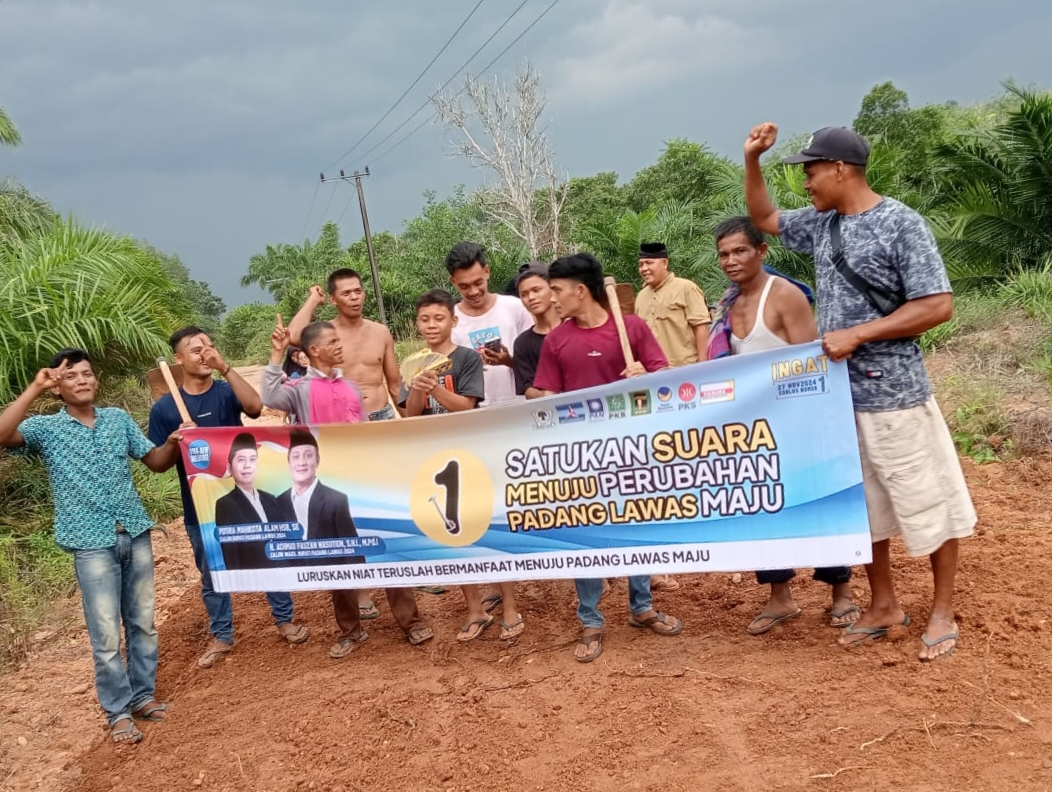 Putra Sahuti Keluhan Warga Pangirkiran, Kondisi Jalan Parah