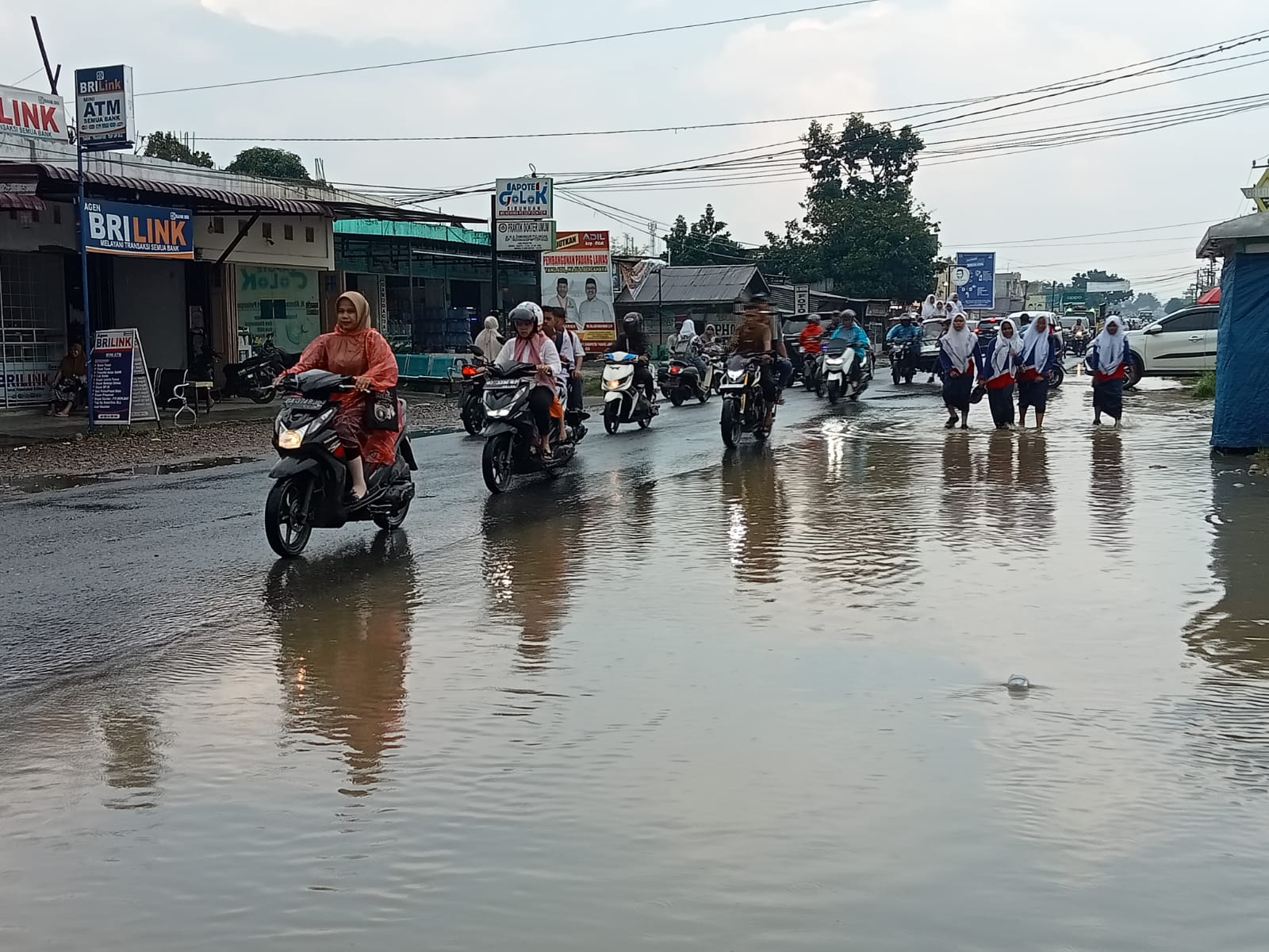 Jalinsum KH Dewantara Sibuhuan Masih Langganan Banjir