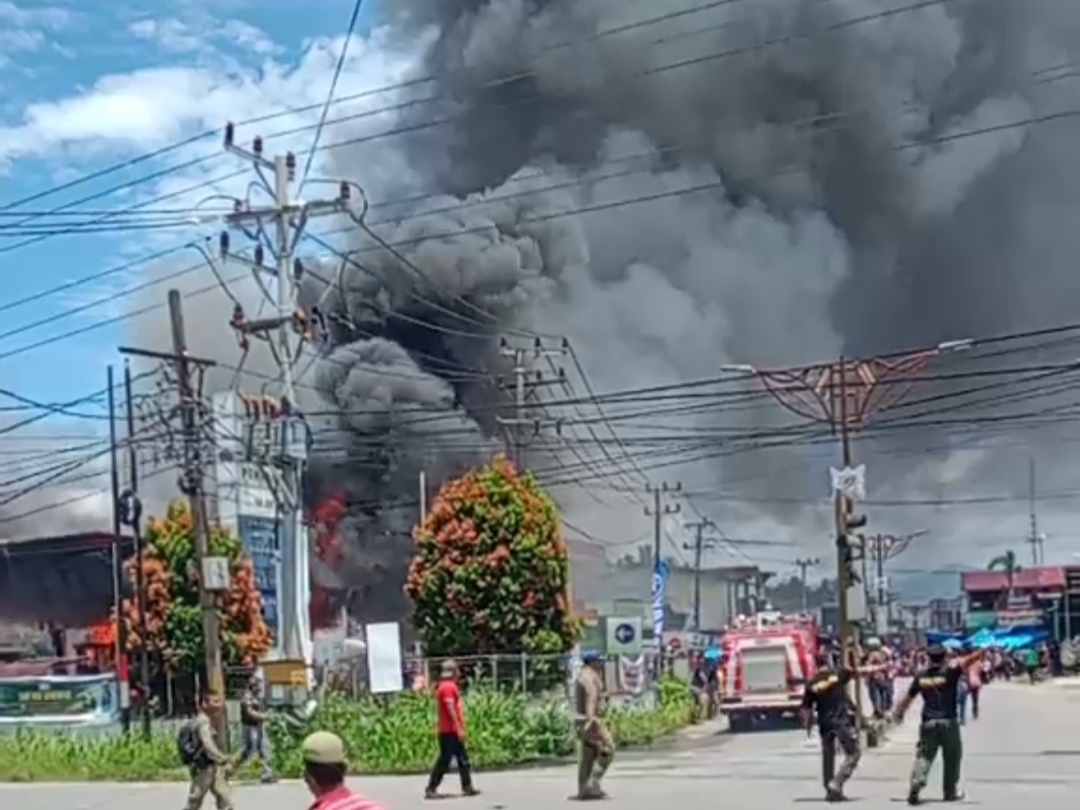 SPBU Oyon Di Subulussalam Terbakar