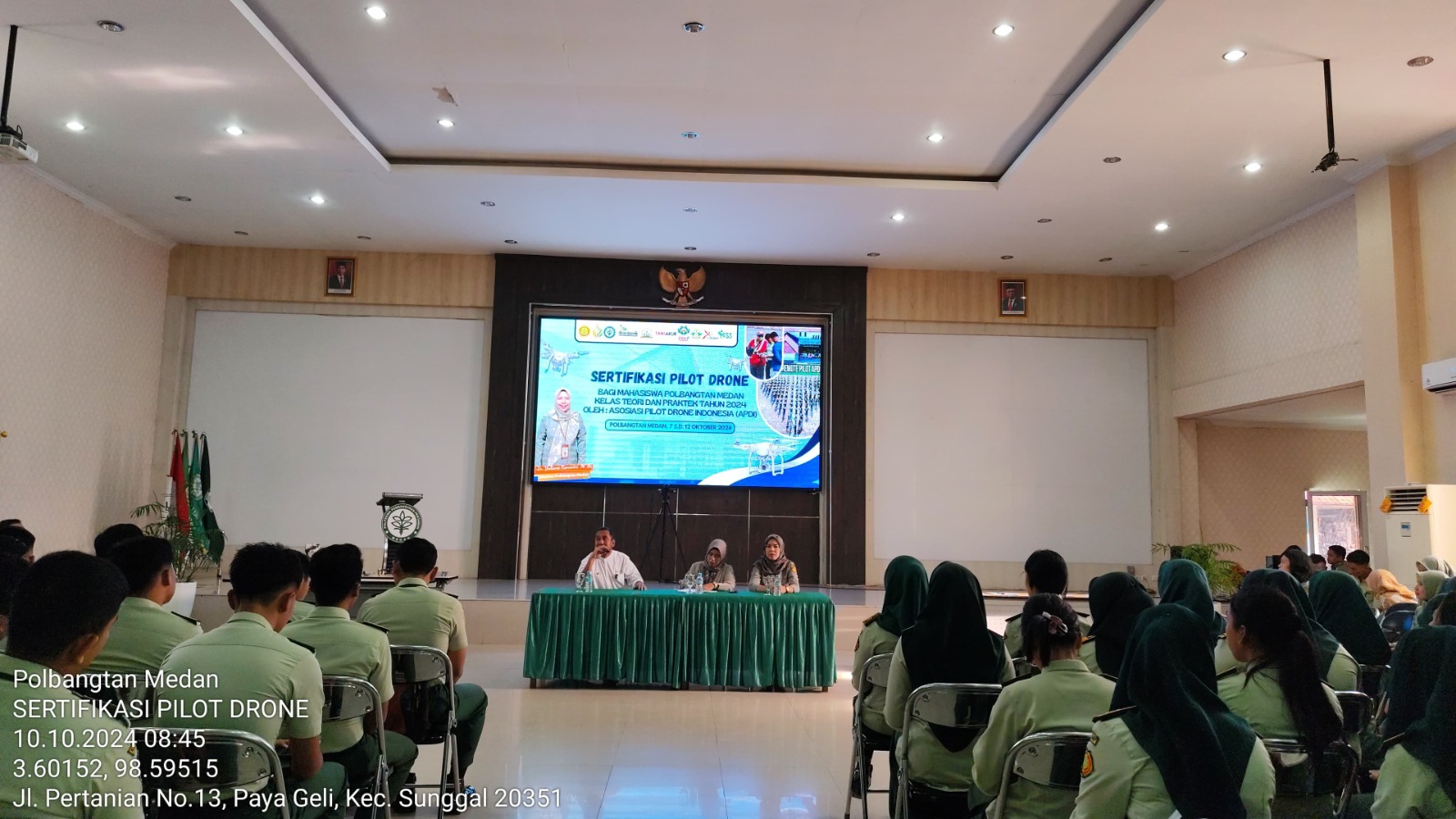 Dorong Pertanian Modern, Kementan Bersama APDI Sertifikasi Pilot Drone Mahasiswa Polbangtan