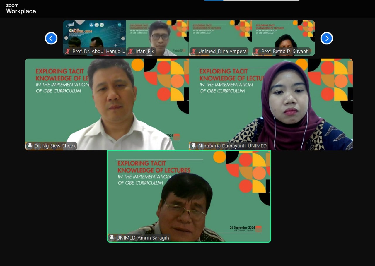 Unimed-Universiti Malaya Kuliah Umum Bersama Tentang Kurikulum OBE PT