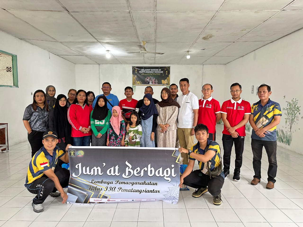 Lapas Kelas IIA P. Siantar Bagikan Bansos Kepada Anak Yatim