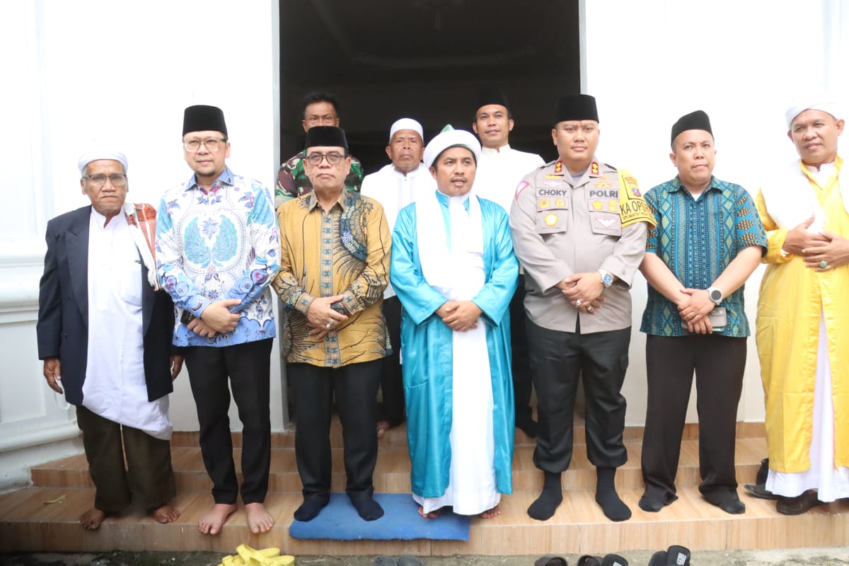 Wakili Kapoldasu, Kapolres Simalungun Hadiri Haul Ke-15 TGB Serambi Babussalam