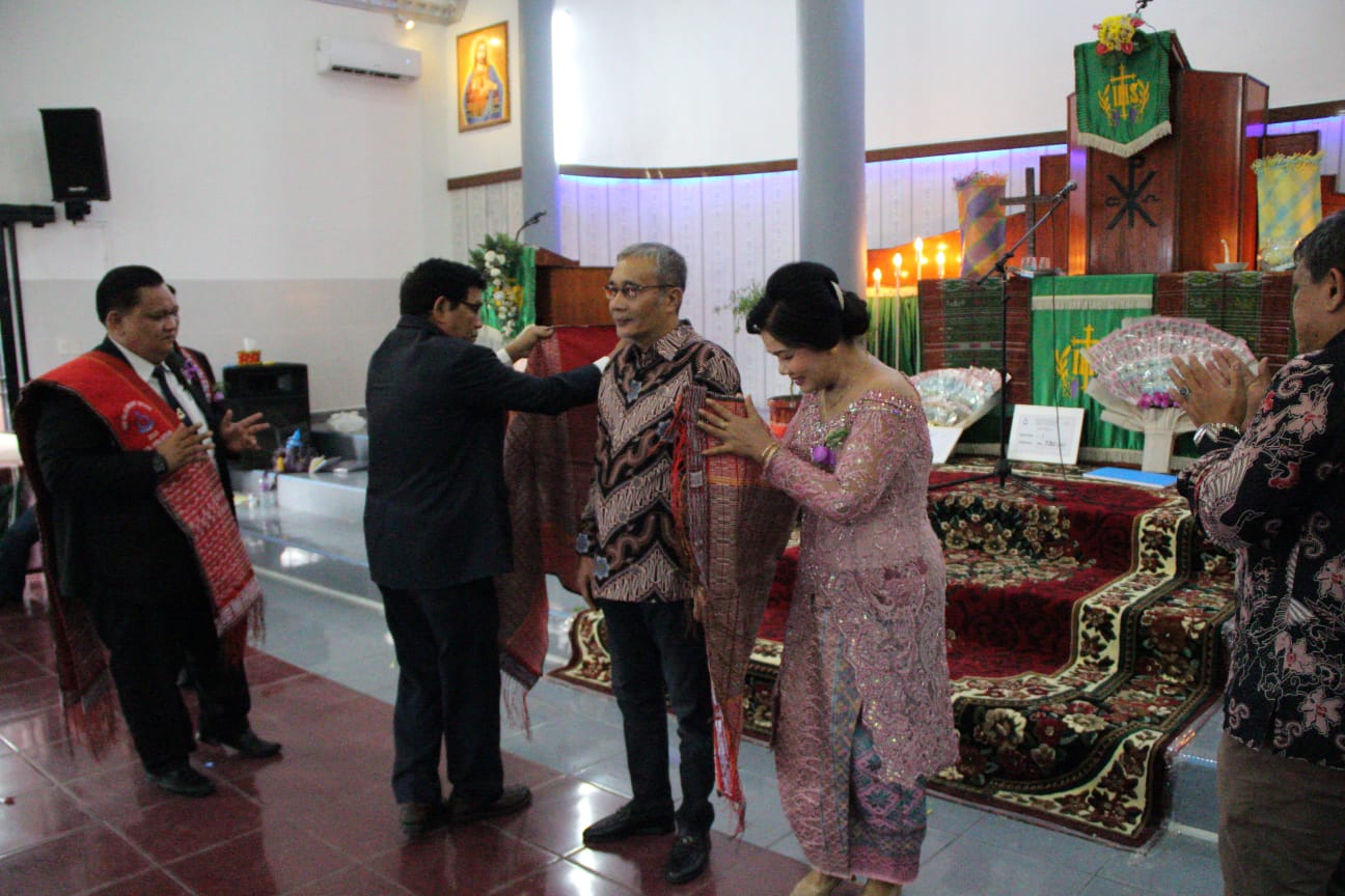 HKBP Melati Amplas Rayakan Gotilon, Yasyir Ridho: Ritual Adat Batak Yang Harus Dilestarikan