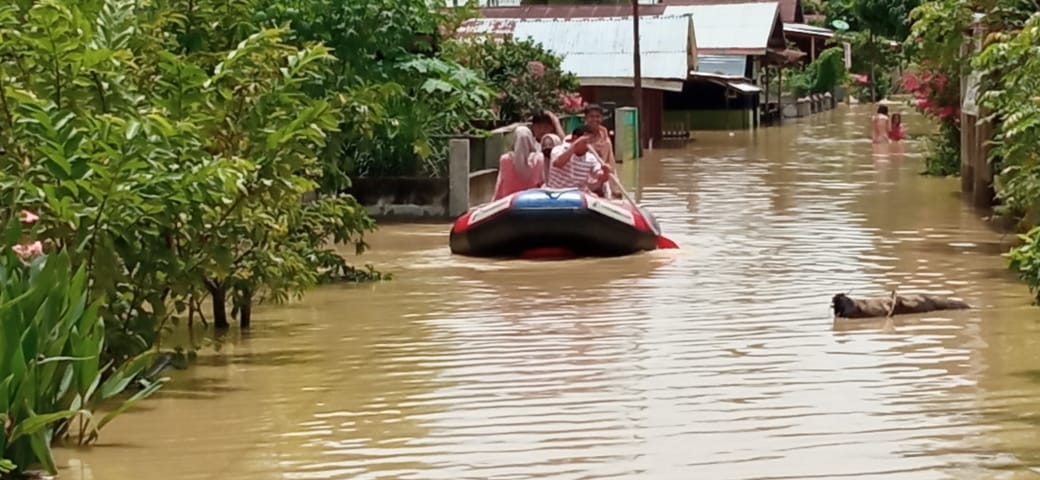 1.521 Jiwa Mengungsi Terdampak Banjir Di Aceh Tamiang