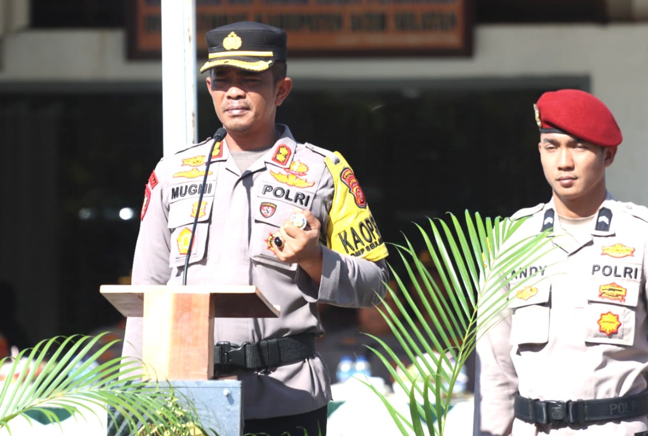Kapolres Aceh Selatan Pimpin Apel Gelar Pasukan Operasi Zebra Seulawah 2024