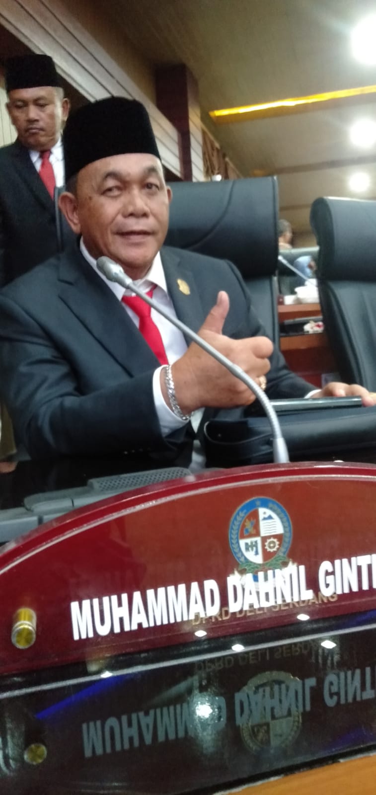 Usai Dilantik Jadi Anggota DPRD Deliserdang, Dahnil Ginting Siap Jalankan Amanah Masyarakat