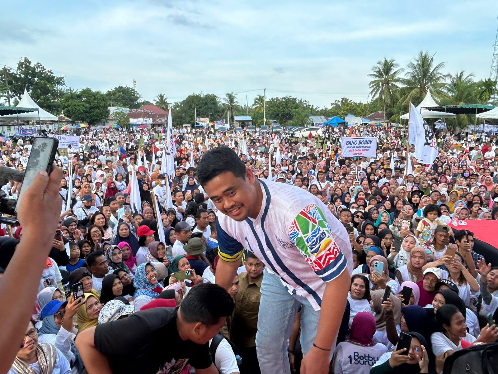 Kampanye Bobby - Surya Di Kota Tebingtinggi Semarak