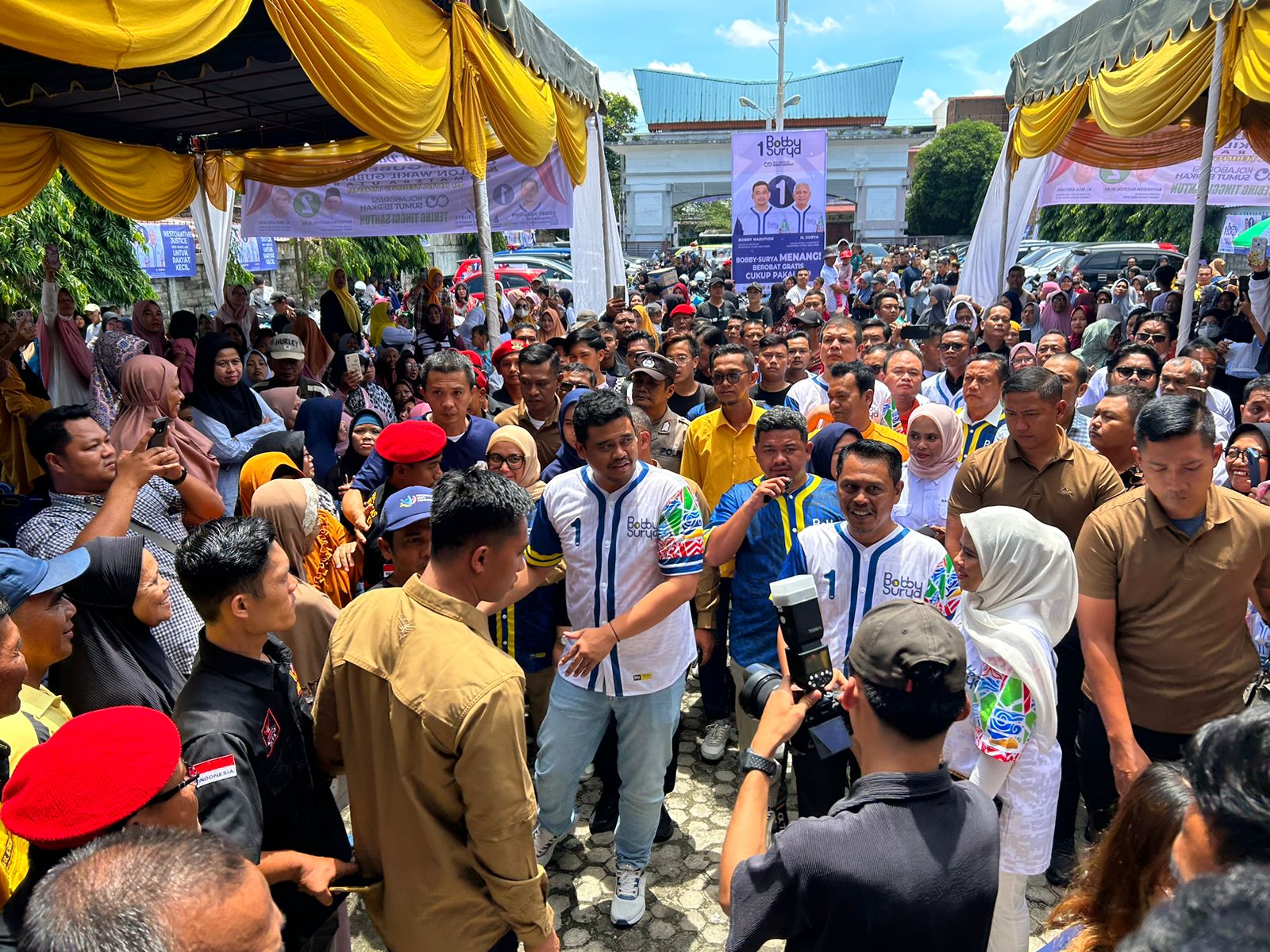 Kampanye Di Kota Tebingtinggi, Bobby Doakan Basyaruddin Jadi Wali Kota