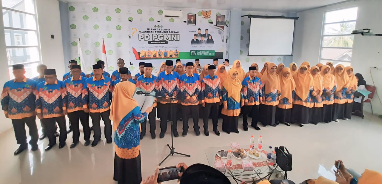 PD PGMNI Pidie Dilantik