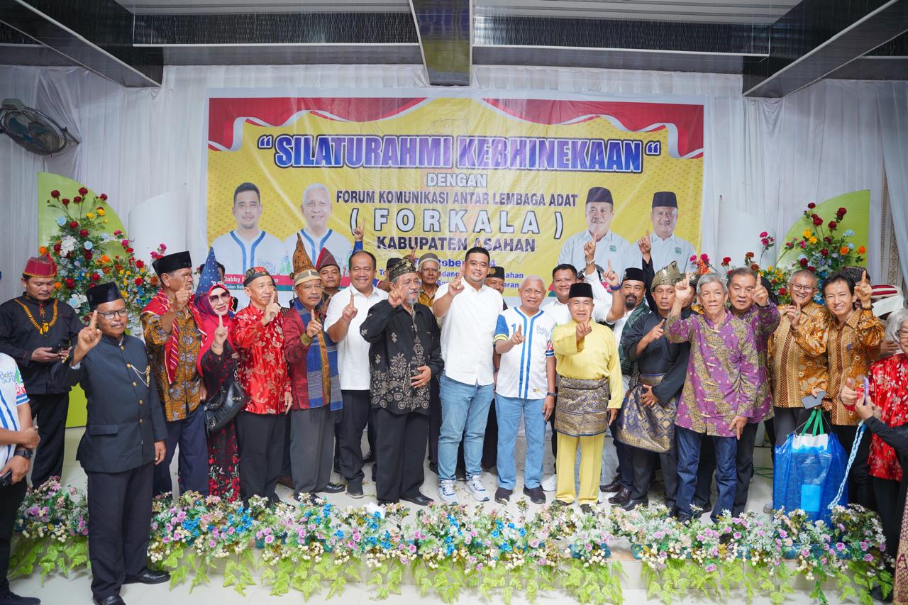 Semakin Tak Terbendung, Bobby-Surya Didukung 14 Etnis Di Asahan