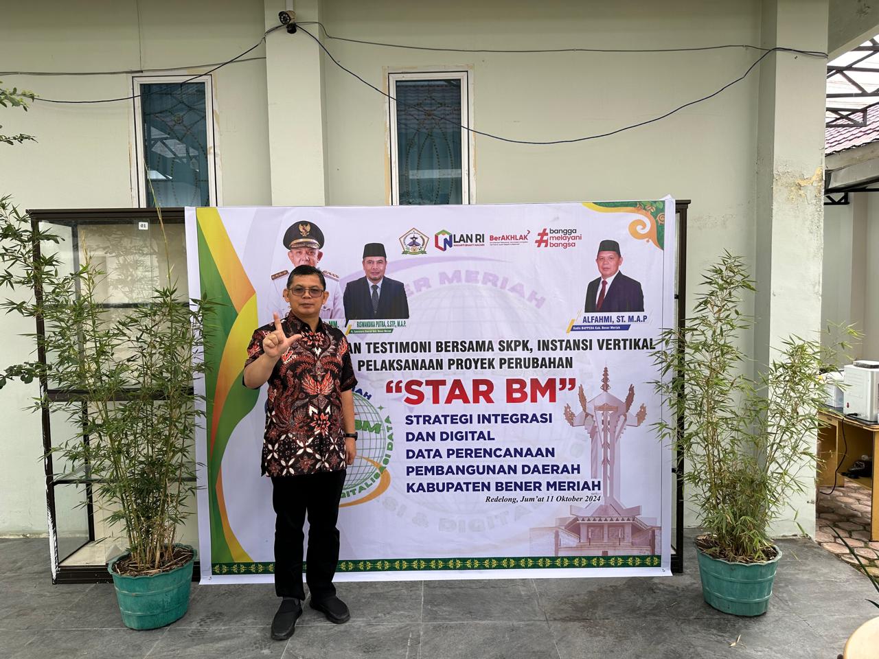 Bappeda Bener Meriah Hadirkan Digitalisasi STAR-BM