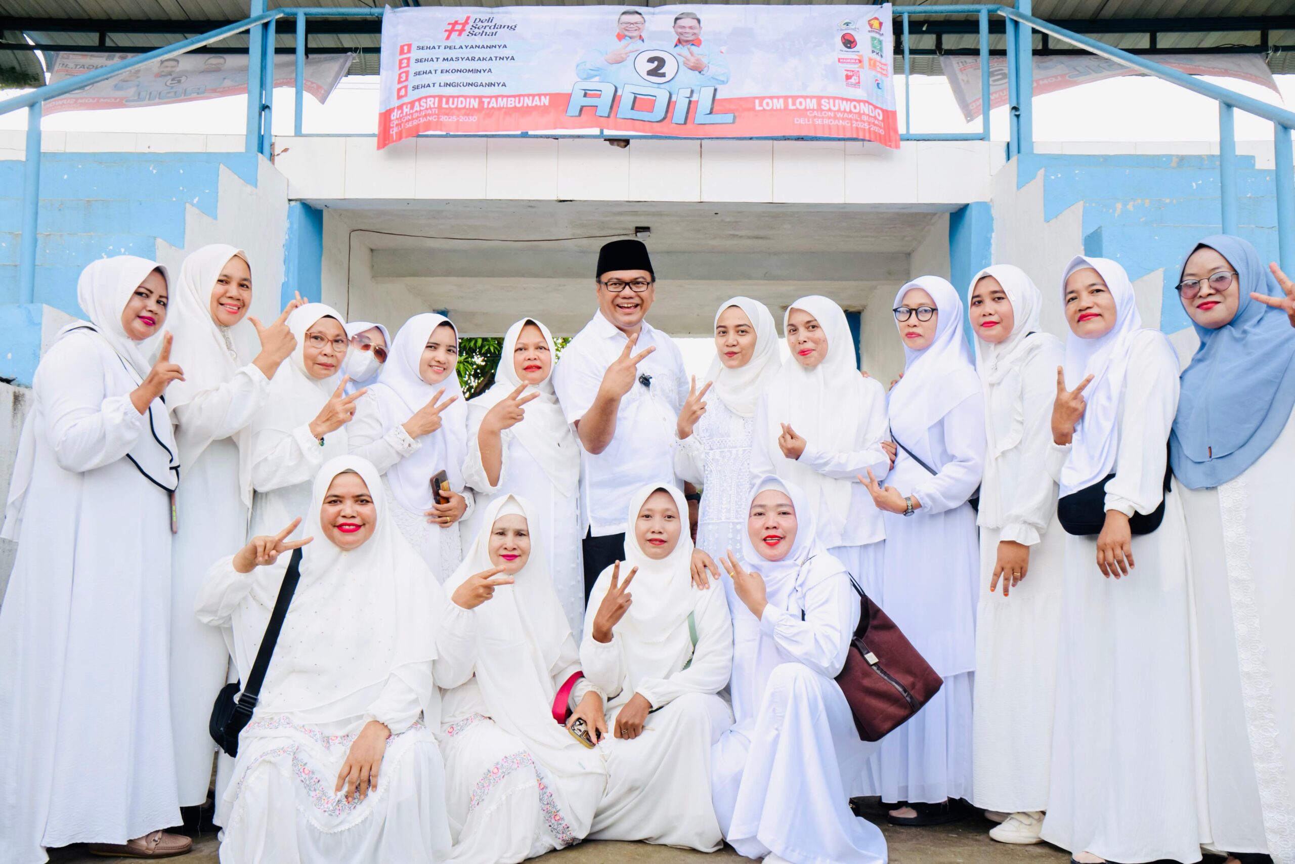 Hadiri Wirid Akbar Sunggal, Dr. Asri Ludin Tambunan Kenang Masa Lalu