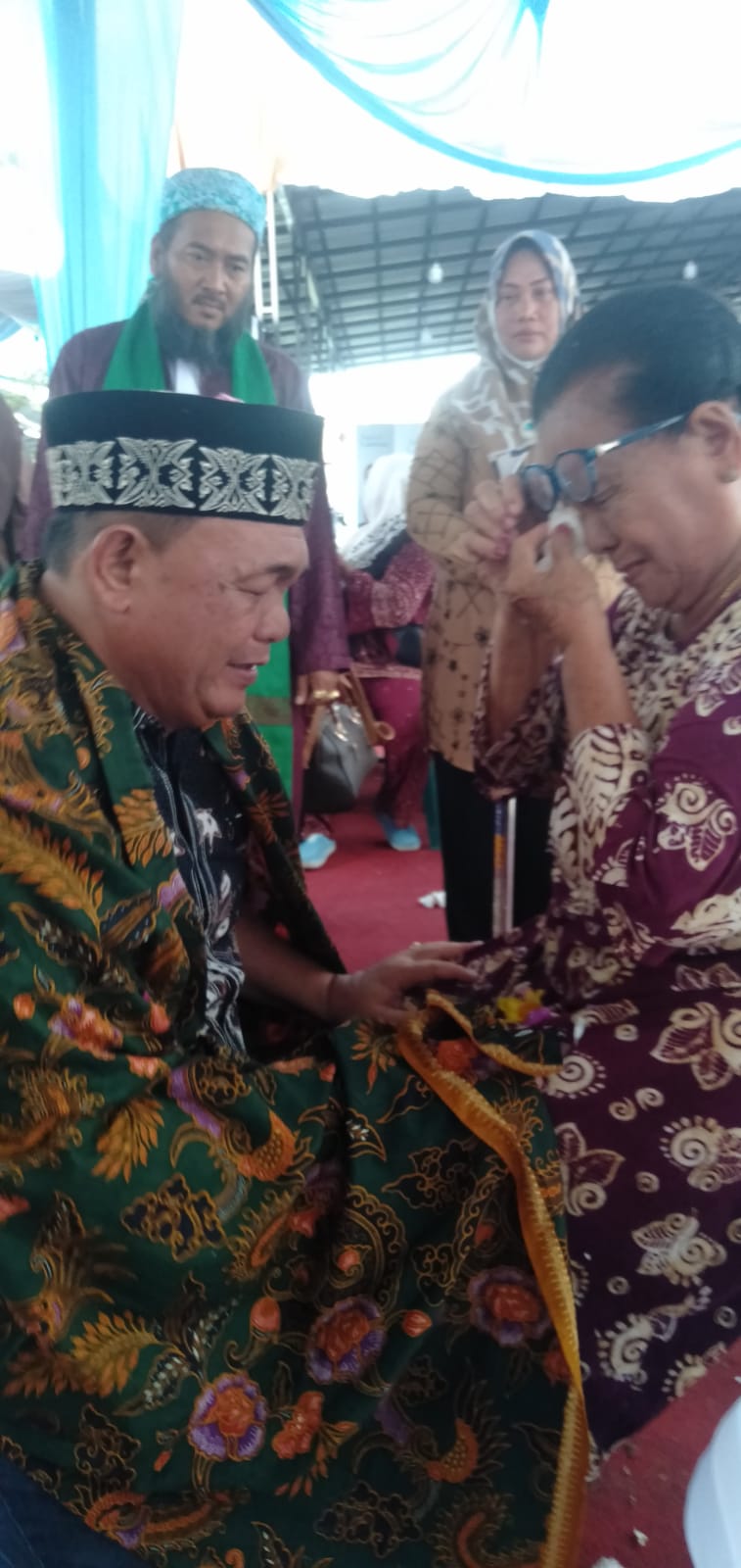Warga Antusias Hadiri Syukuran Prabowo Jadi Presiden Dan M Dahnil Ginting Anggota DPRD Deliserdang