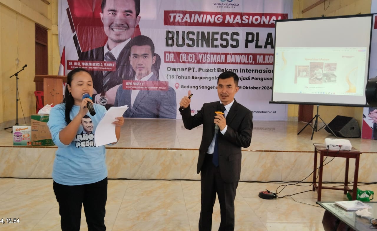 Ratusan Pelaku UKM Di Gunungsitoli Ikuti Training Nasional III Business Plan