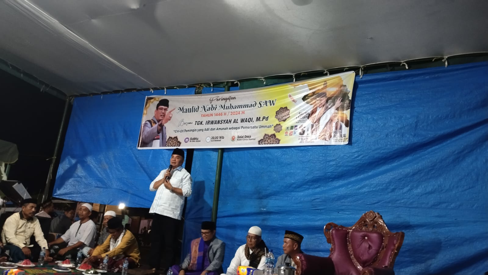 Masyarakat Cinta Damai Sambut Antusias Salim Fakhry Cabup