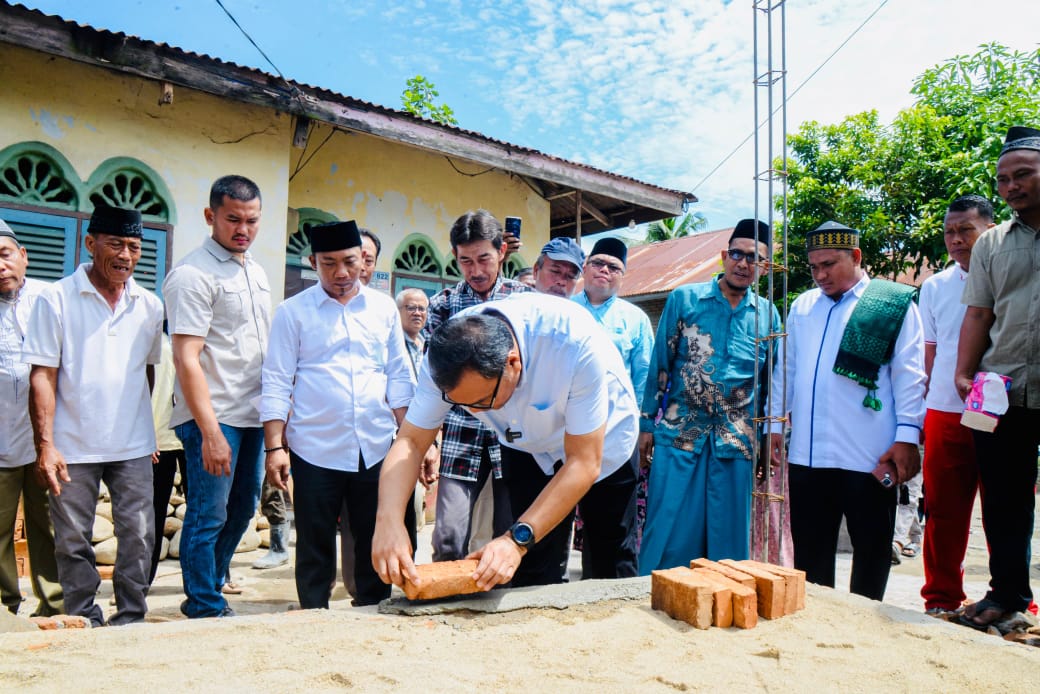 Asri Ludin Tambunan Ajak Masyarakat Dukung Pembangunan Musala At-Taqwa