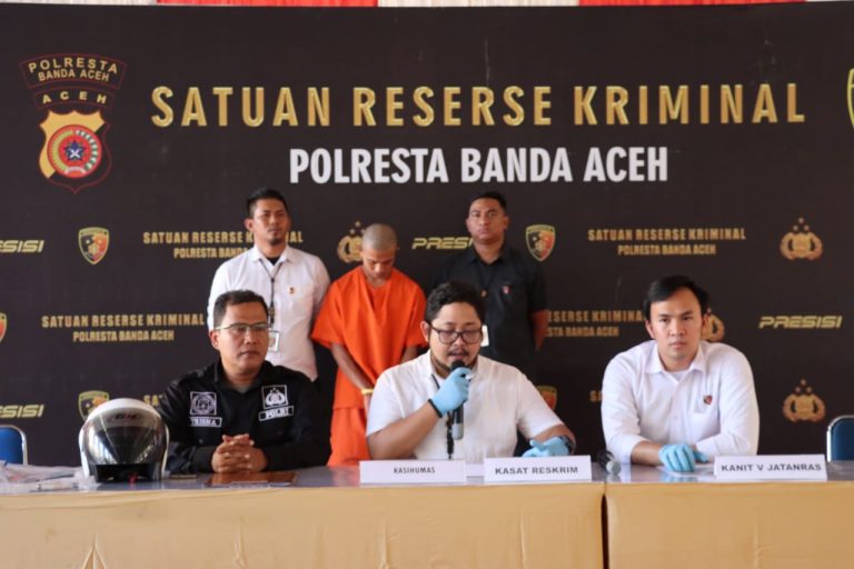 Kurang Dari 1x24 Jam, Polisi Ungkap Motif Pembunuhan Mahasiswa Di Jeulingke