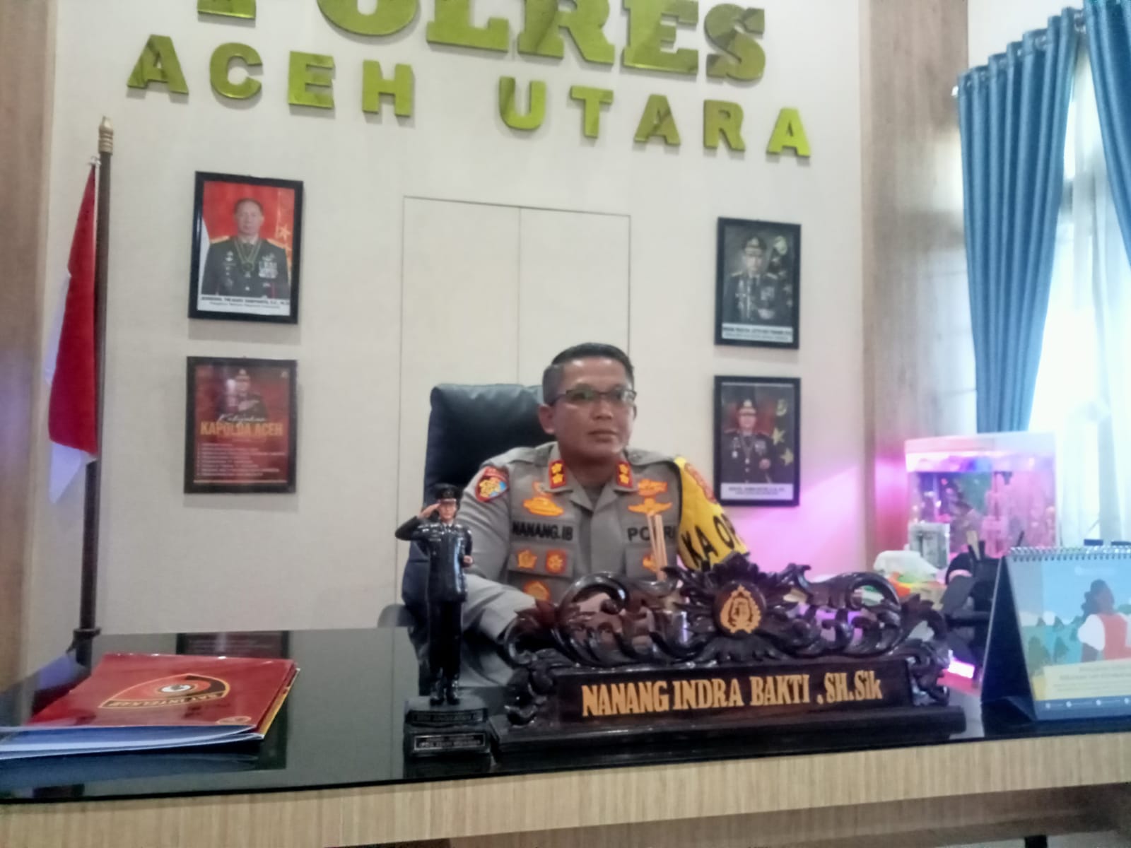 Jelang Pilkada, Kapolres Aceh Utara Ingatkan Polisi Netral