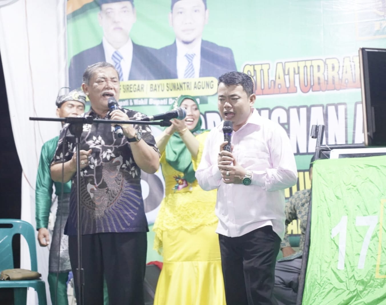 Ribuan Warga Hadiri Tasyakuran Pelantikan Misnan Aljawi, Yusuf Bawa 3 Lagu