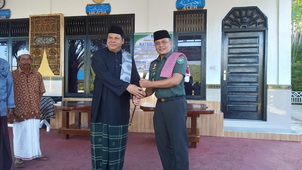 Danrem 012/TU Silaturahim Ke Abu Dayah Manyang Puskiyai Aceh