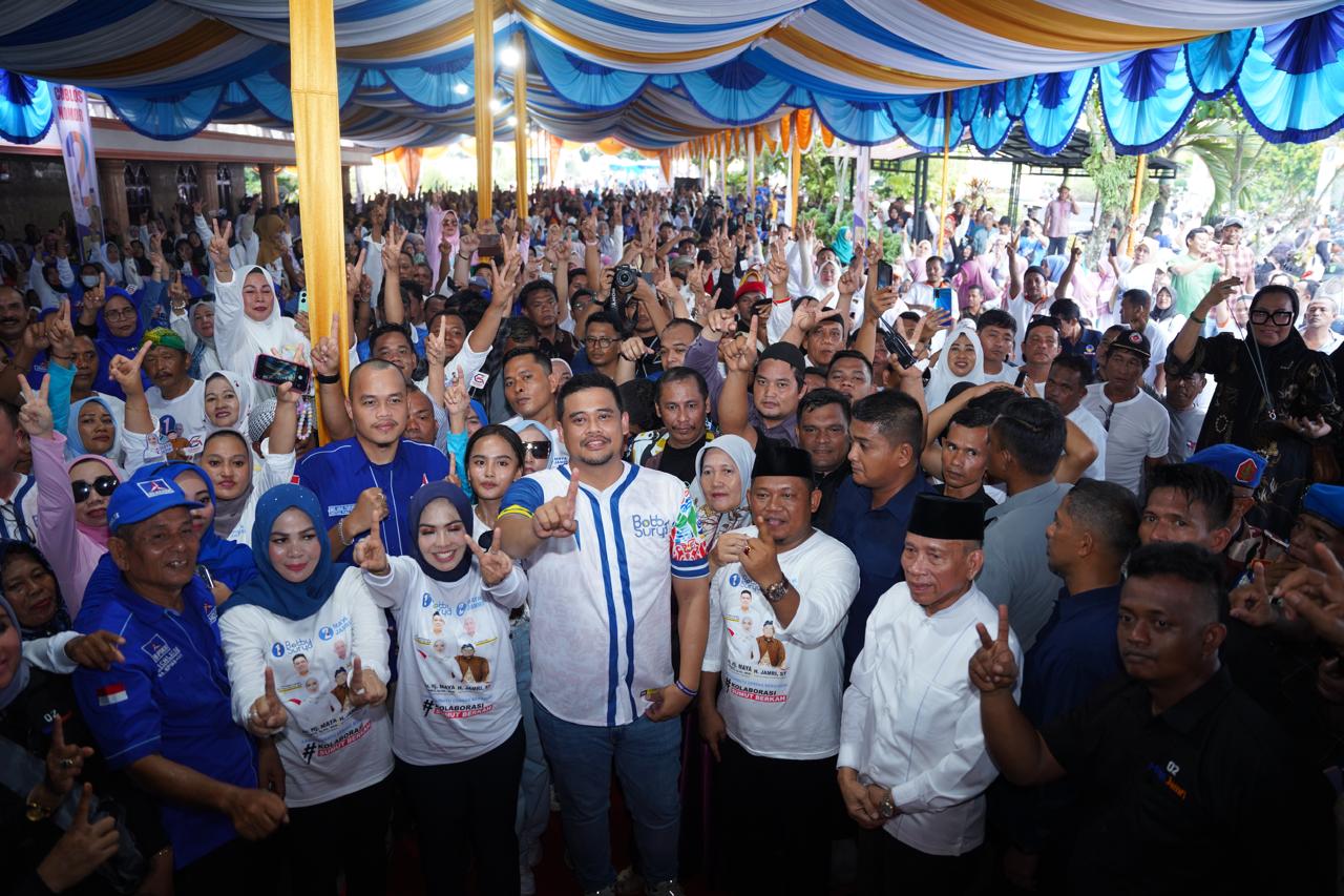 Tiga Cabub Labuhanbatu All In Deklarasi Menangkan Bobby-Surya Di Pilgub Sumut