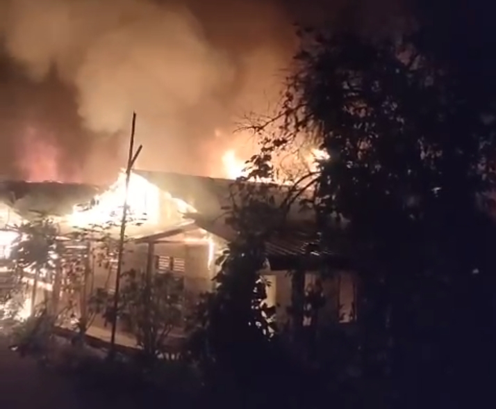 Tiga Rumah Warga Abdya Terbakar