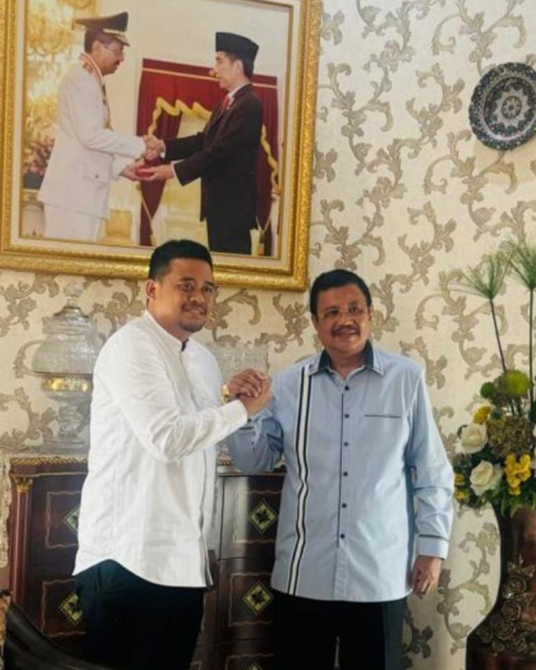 Bobby Nasution Silaturahmi Ke Tengku Erry