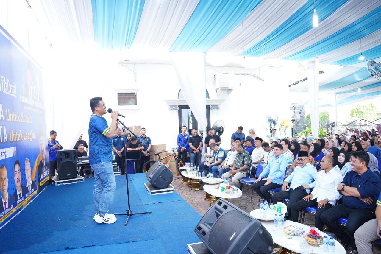 Canda Bobby Nasution Soal Jalan Rusak Di Langkat: Seperti Dikusuk-kusuk, Kalau Sakit Pinggang Enak Berkendara Di Sini