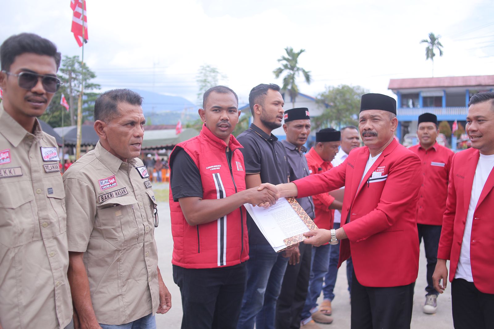 Dukungan Warga Untuk Nomor Urut 02 Pidie Menyala Di Tangse