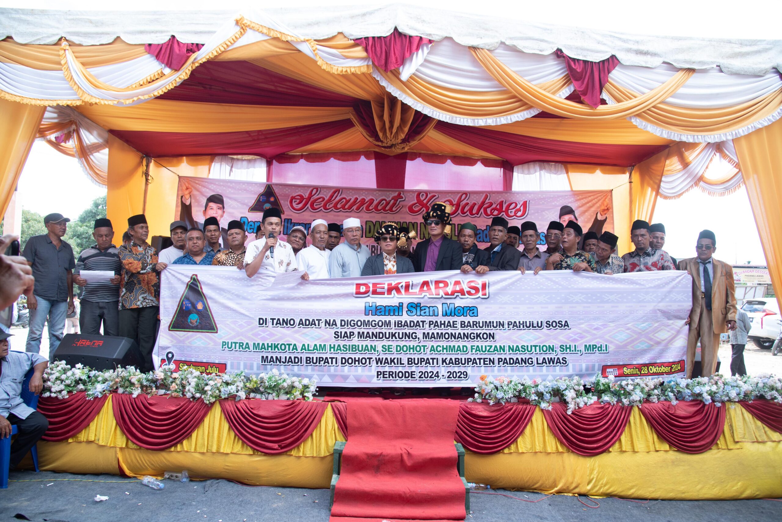 Ribuan Warga Dalam Ikatan Keluarga Dalihan Natolu Berikrar Dukung PMA-AFN