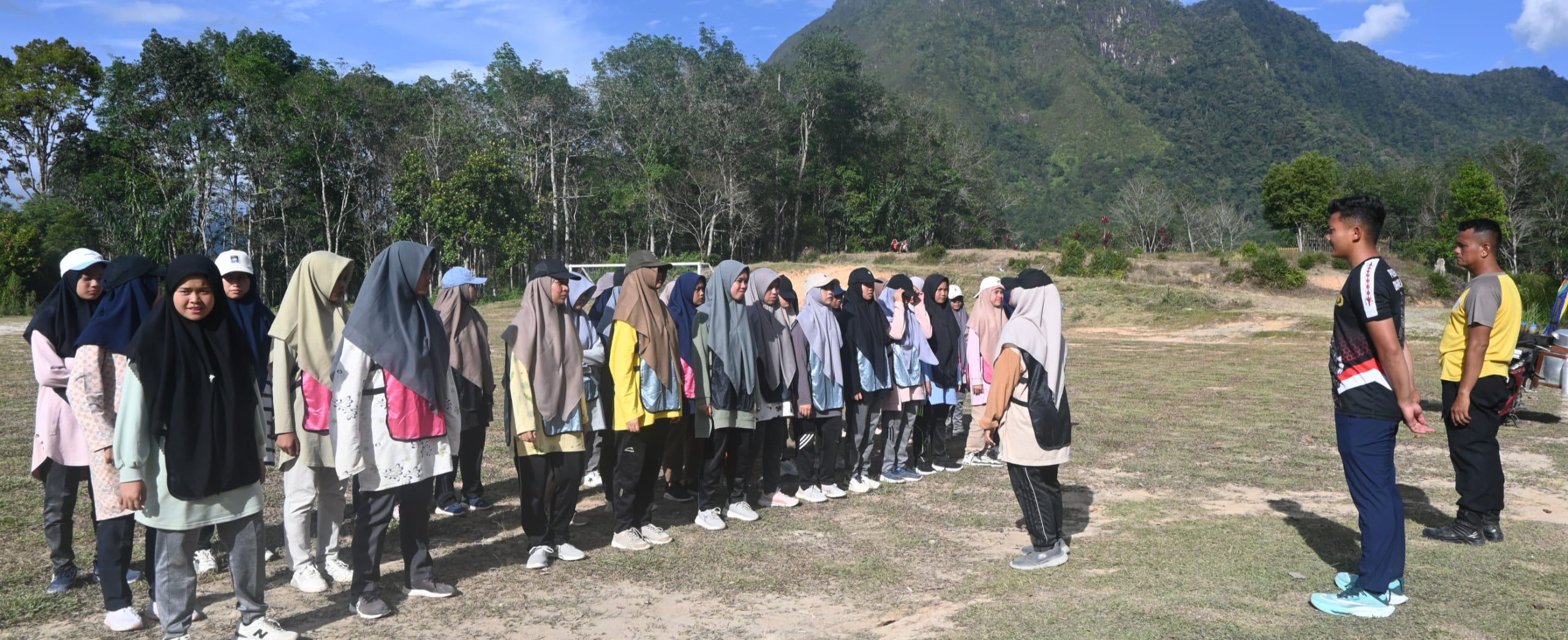 Ratusan Santri Darul Mursyid Ikuti Persiapan dan Pelatihan Jadi Polri