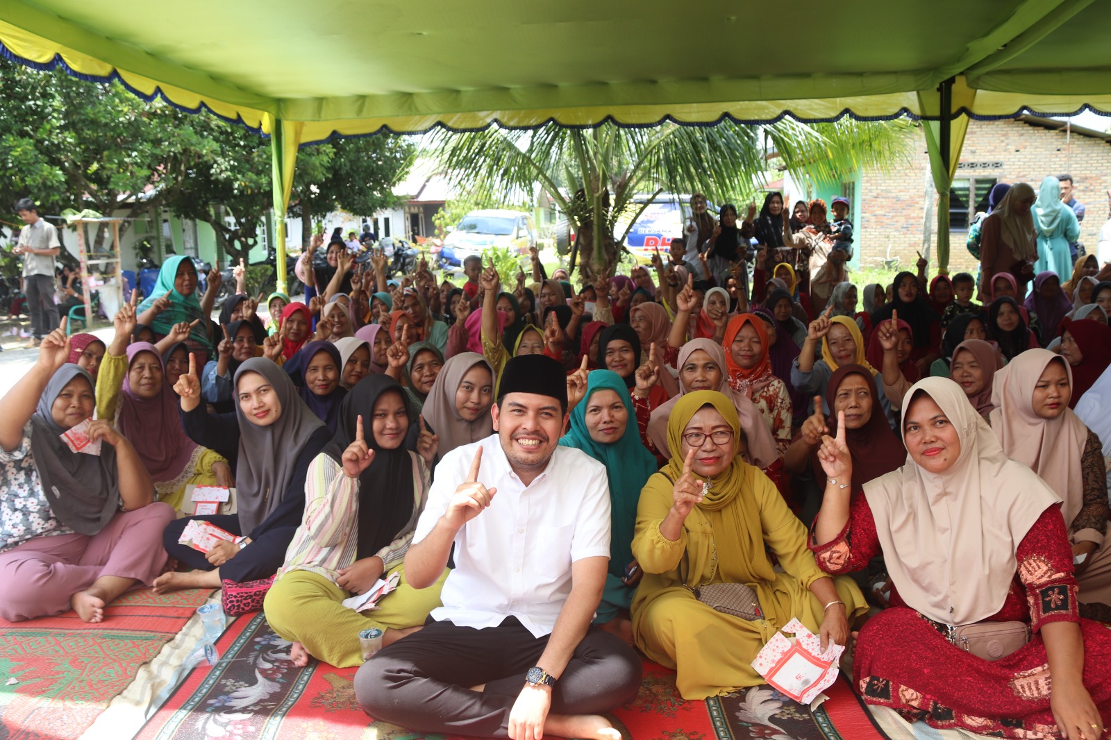 Pengajian Kaum Ibu Di Purbaganda Dan Perlanaan Satu Hati Pilih RHS-AZI